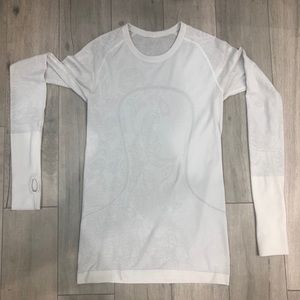 White Lululemon Long Sleeve